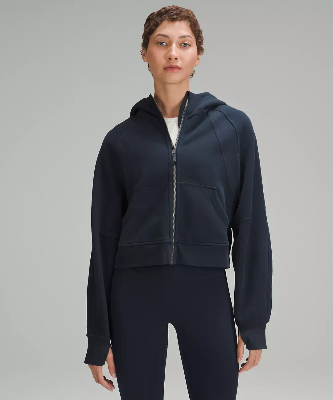 Scuba Oversized Full-Zip Hoodie