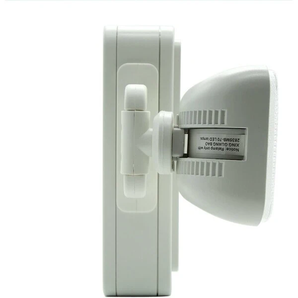 LED Emergency EXIT Sign with Back -up Battery, Two LED Flood Lights (Red) - 12.01*7.95*4.37