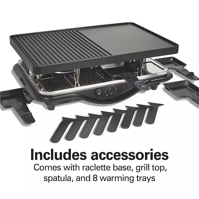 Hamilton Beach Raclette Portable Party Grill