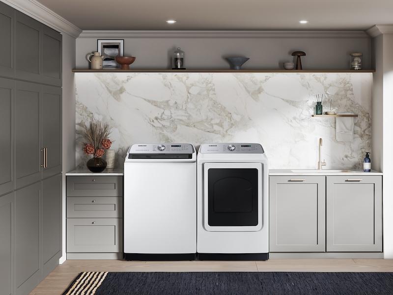 Samsung WA52DG5500AW 5.2 Cu. Ft. Large Capacity Smart Top Load Washer With Super Speed Wash In White