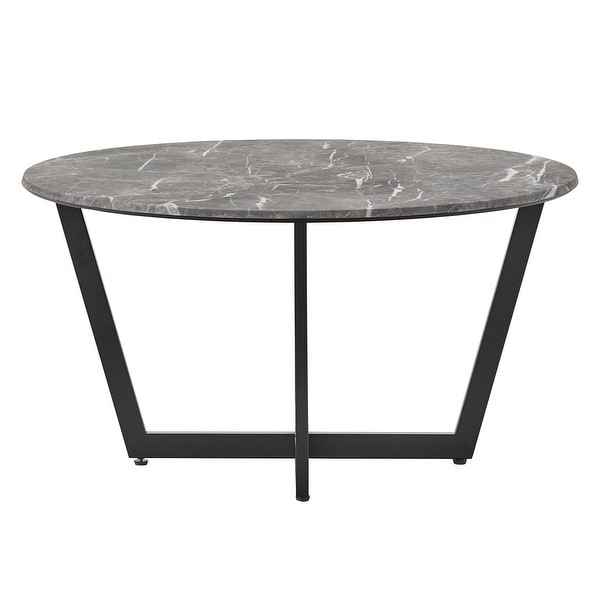 Nazeem Faux Marble and Metal Tables by iNSPIRE Q Modern