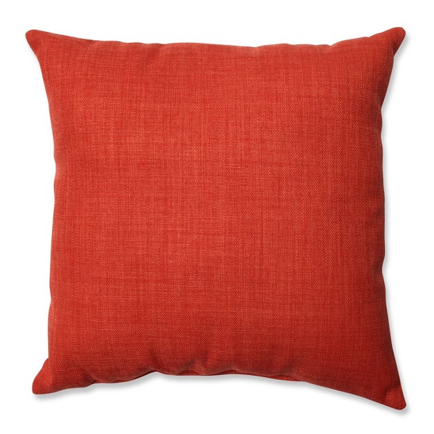 Pure Shock Square Throw Pillow Red Pillow Perfect