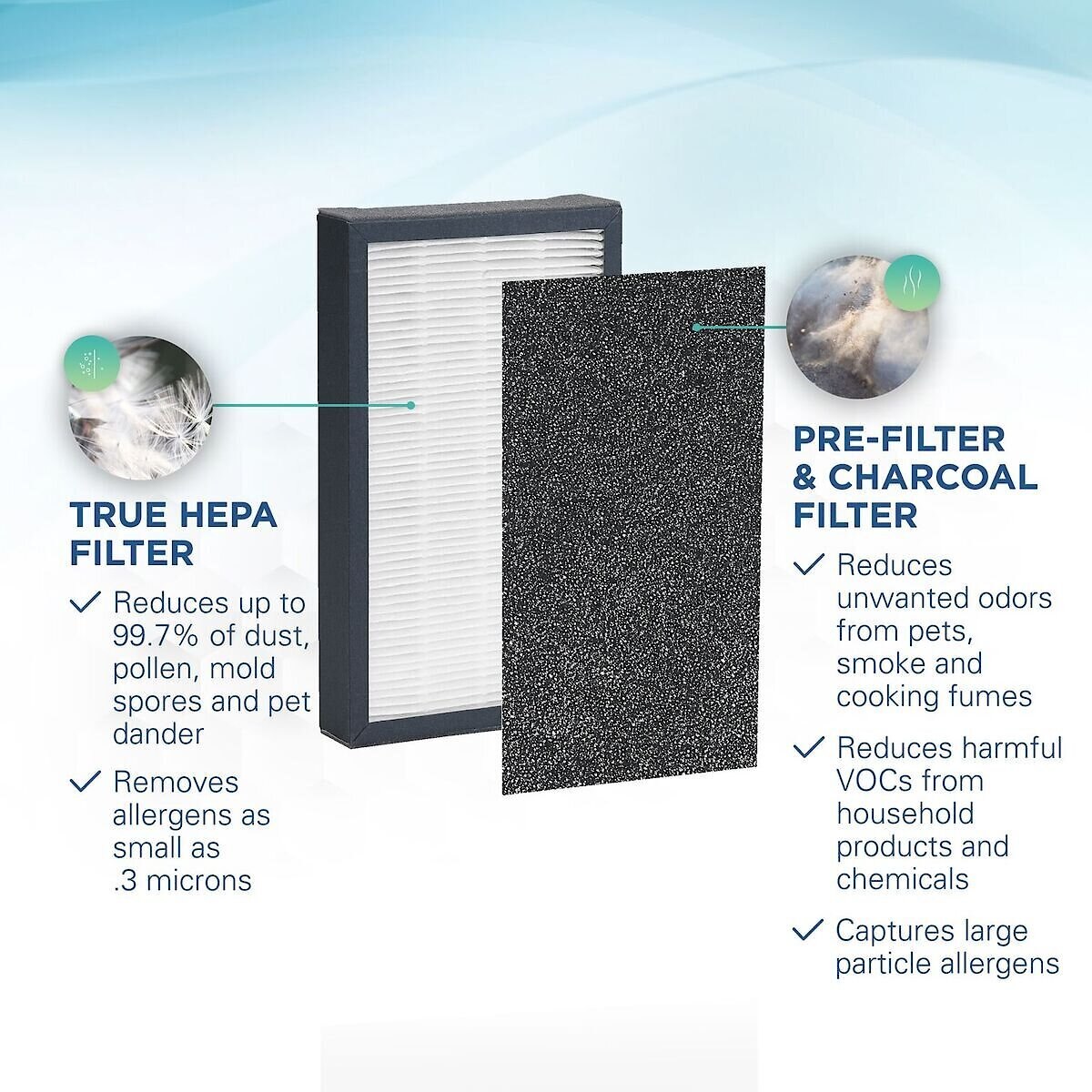 Germ Guardian FLT4100 HEPA Air Purifier Replacement Filter E