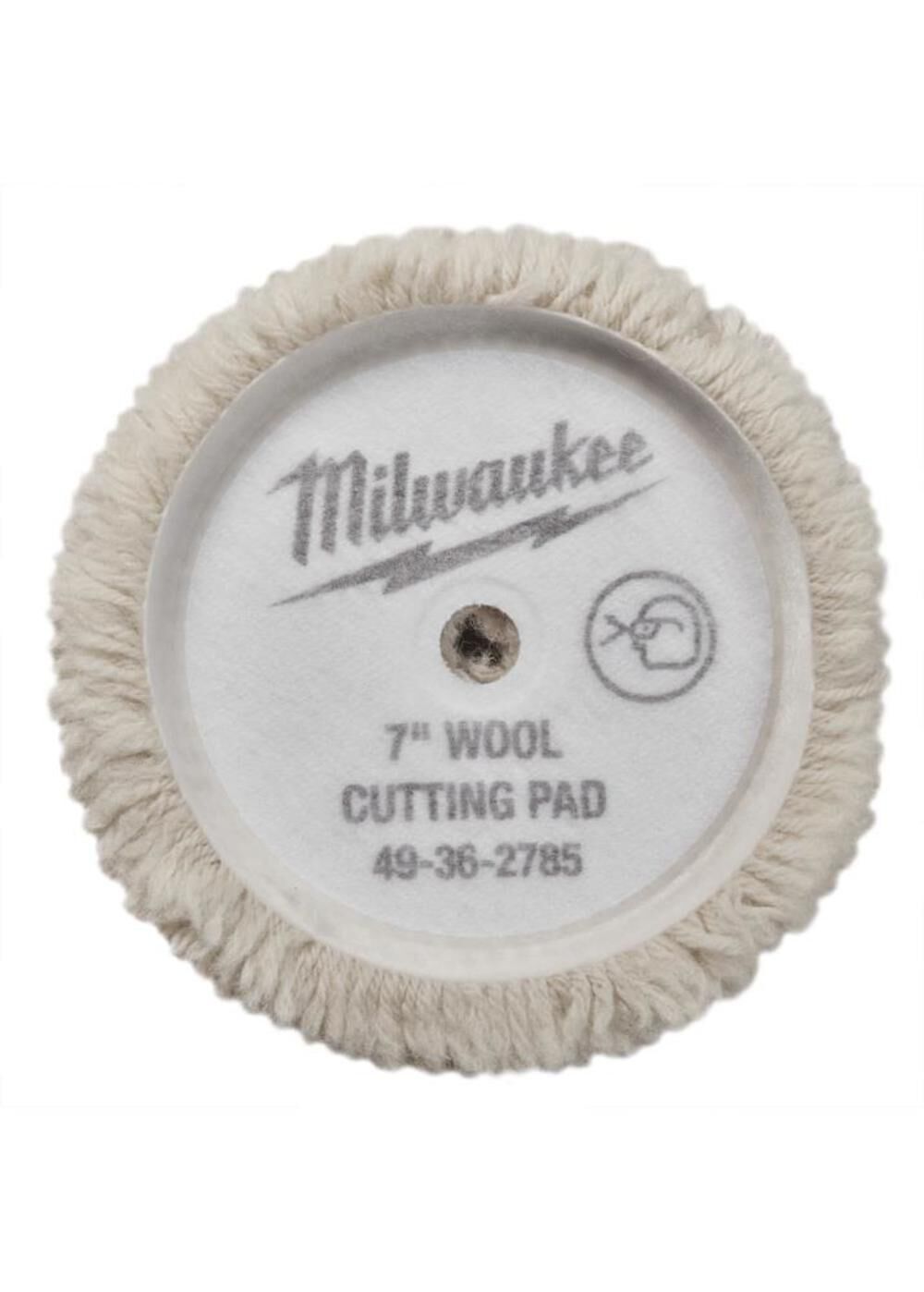 MW 7 in. Wool Cutting Pad 5PC 49-36-5785 from MW