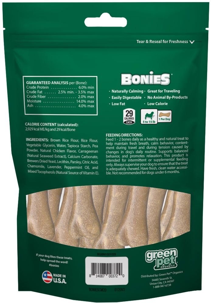 BONIES Calming Formula Mini Dog Treats