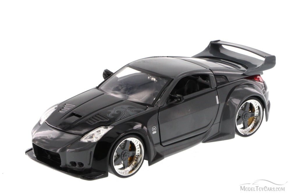 Jada Toys Black D.K.'s Nissan 350Z Fast and Furious Diecast Car Play Vehicle