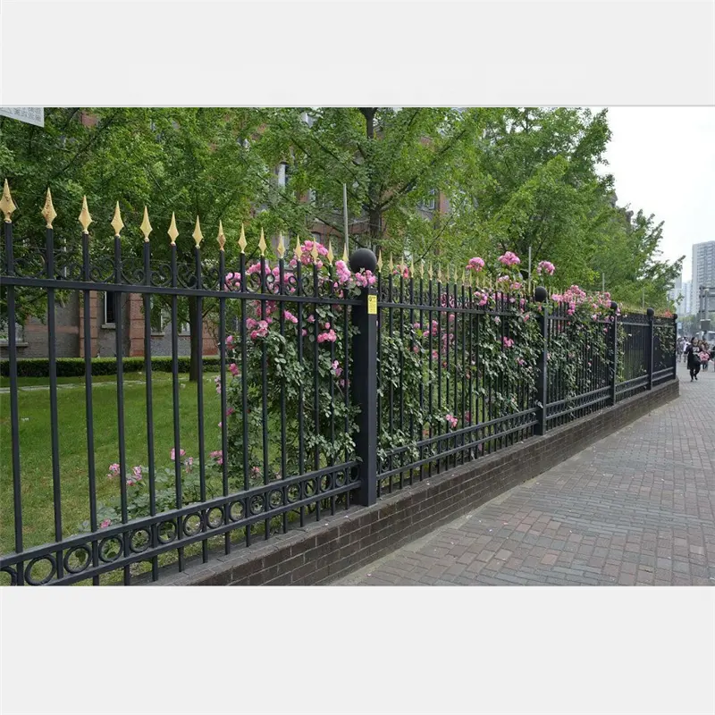 Qualified High strength zinc steel guardrail Zinc alloy balcony guardrail