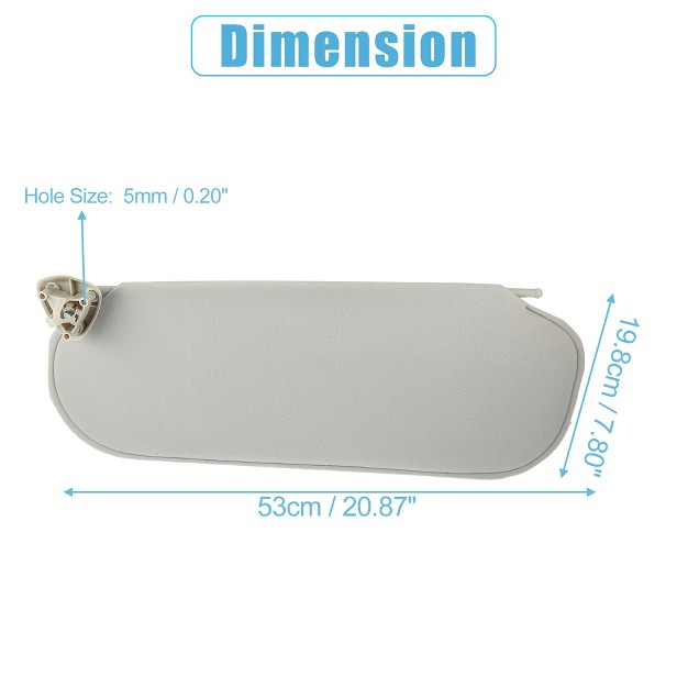 Unique Bargains Front Left Sun Visor For Chevrolet Express 1500 2500 3500 Van 2006 2010 Beige