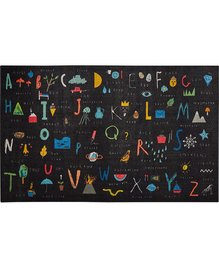 Mohawk Prismatic ABC Letters Kids Rug 34 x 5 Area Rug