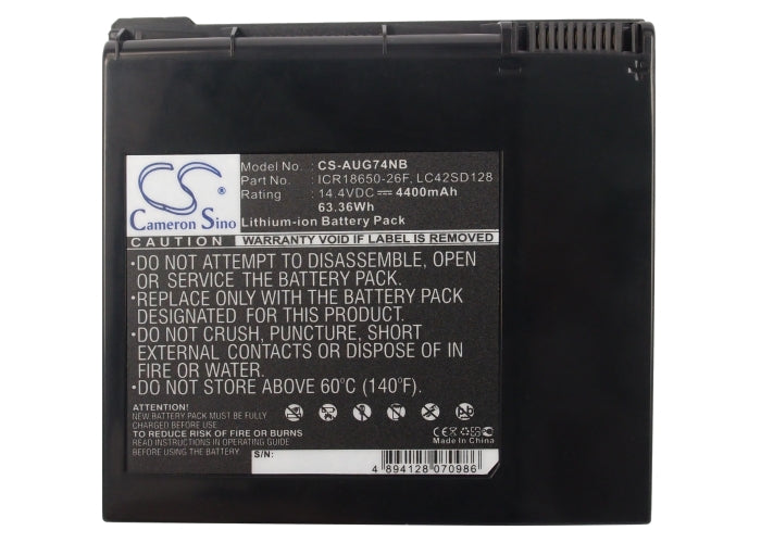 Asus G74 G74J G74JH G74JHA1 G74S G74SW G74SWA1 G Replacement Battery BatteryClerkcom Laptop and Notebook