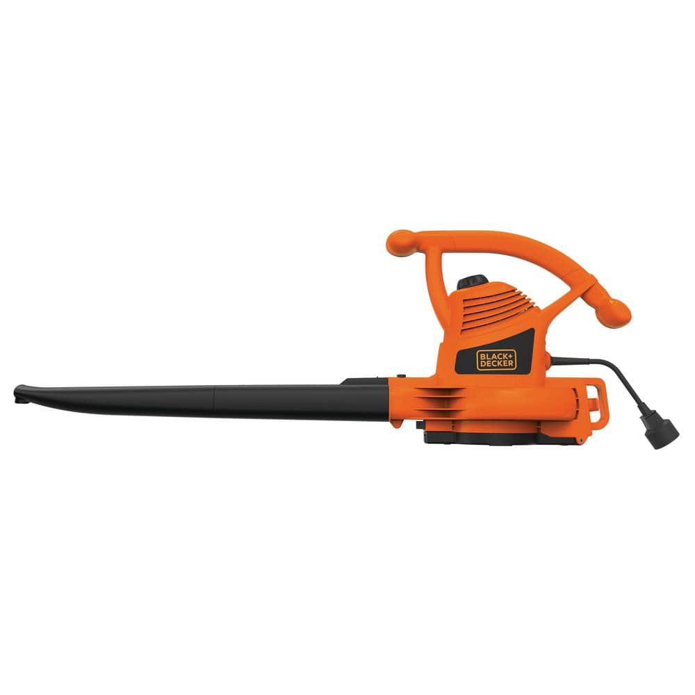 BLACK+DECKER 12 AMP 210 MPH 300 CFM Corded Electric 3-in-1 Handheld Leaf Blower, Vacuum & Mulcher BV3100