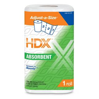 HDX Premium Paper Towel Roll - 1 Roll (82 sheets) 63435-68165