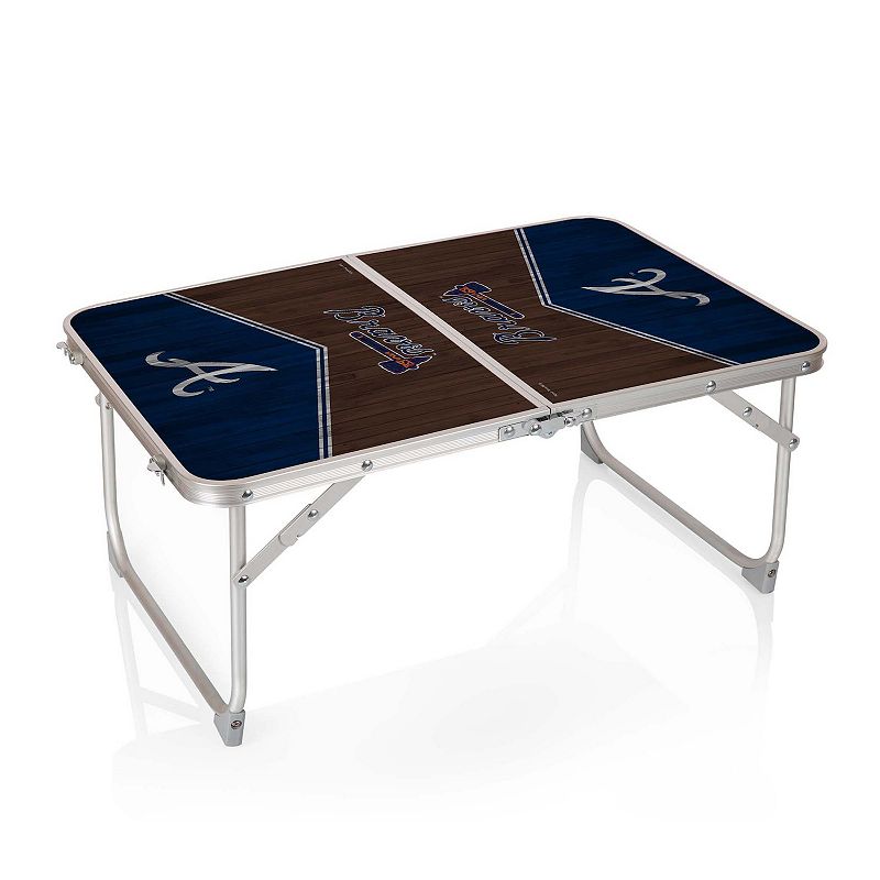 Picnic Time Atlanta Braves Mini Folding Table