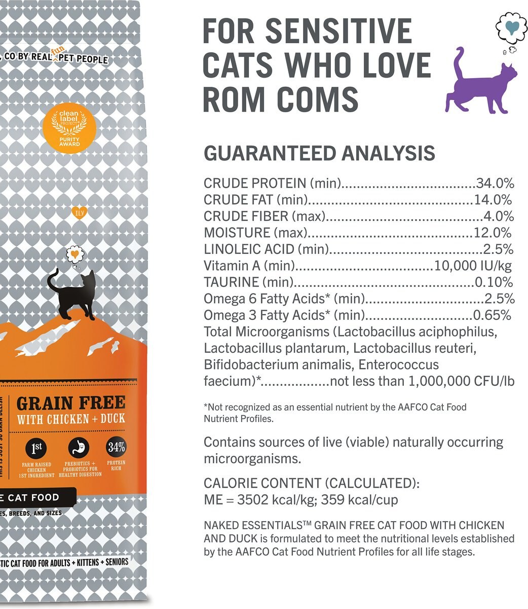 I and Love and You Naked Essentials Chicken and Duck Recipe Grain-Free Dry Cat Food