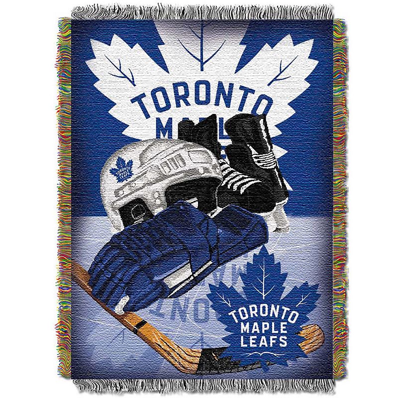 Toronto Maple Leafs Home Ice Advantage Throw Blanket