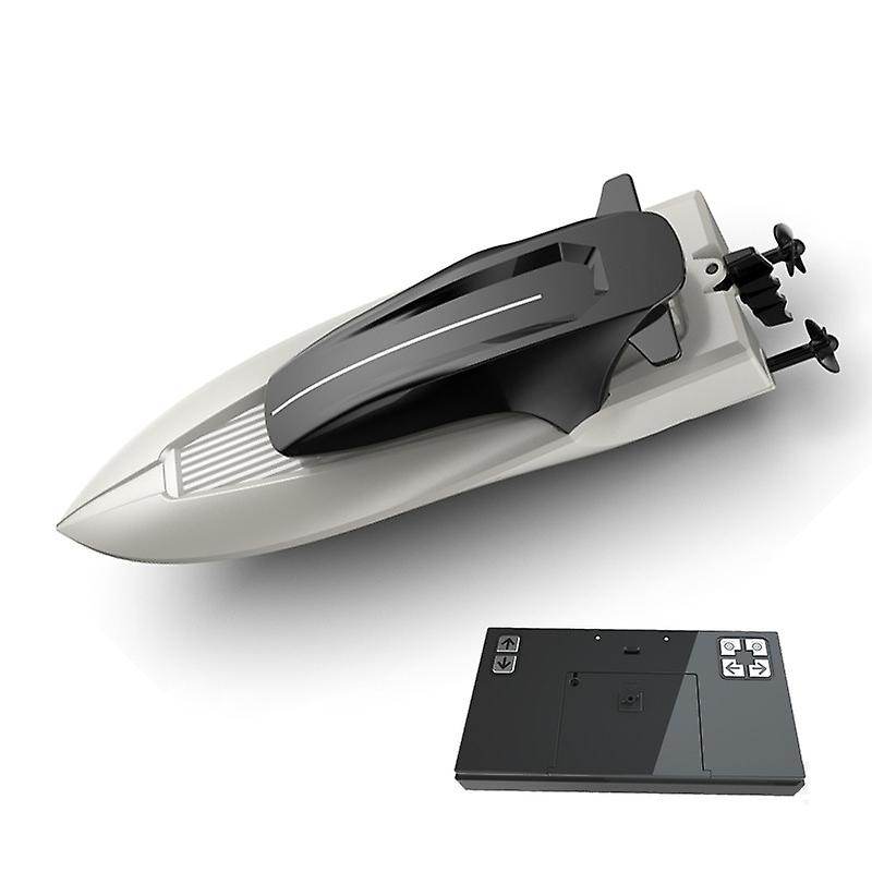 Remote Controlled Rc Boat Racing Boats Electric Model Toy Educational Toys Grey