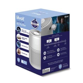 LEVOIT VortexAir 178 sq. ft. HEPA - Type Tabletop Air Purifier in White HEAPAPLVNUS0107