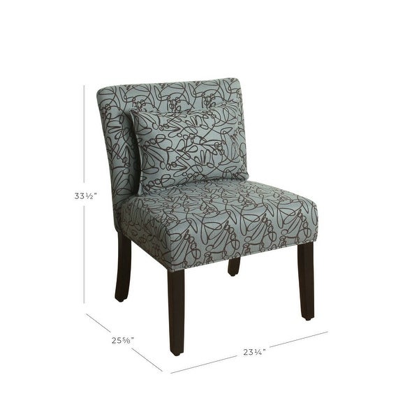 Porch and Den Alsea Accent Chair with Pillow