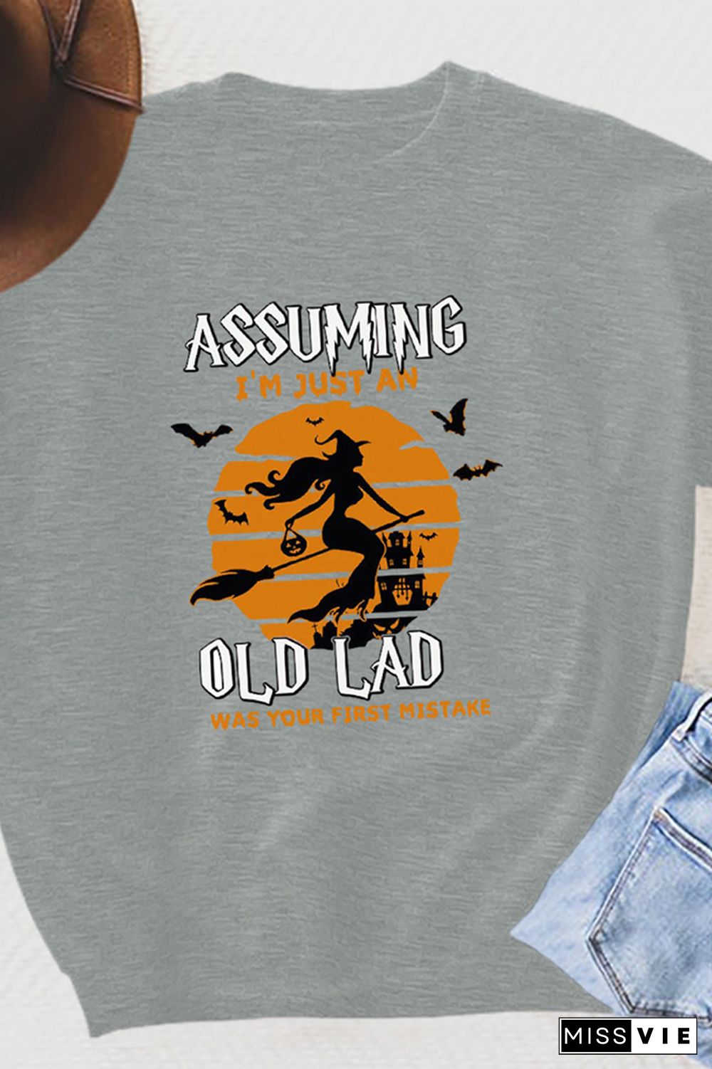 Assuming I'm Just An Old Lady Was Your First Mistake sweatshirt Wholesale