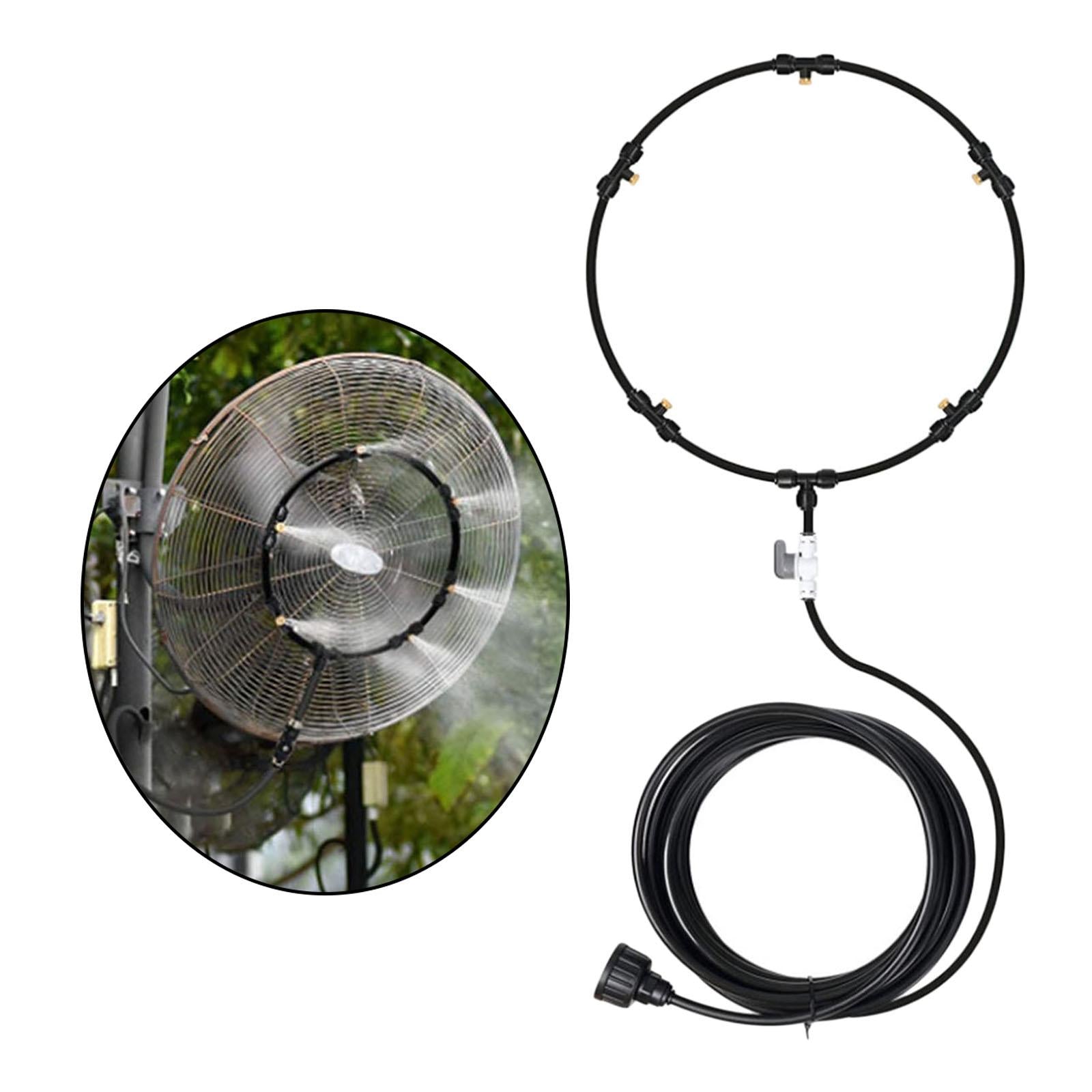 Misting Fan Water Cooling Patio Mist Outdoor