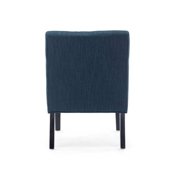 Lewis Fabric Tufted Accent Chair by Christopher Knight Home