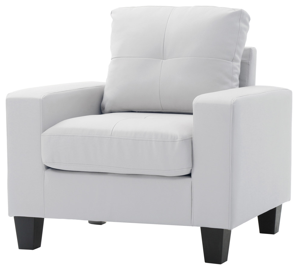 Newbury Club Chair   Transitional   Armchairs And Accent Chairs   by Glory Furniture  Houzz