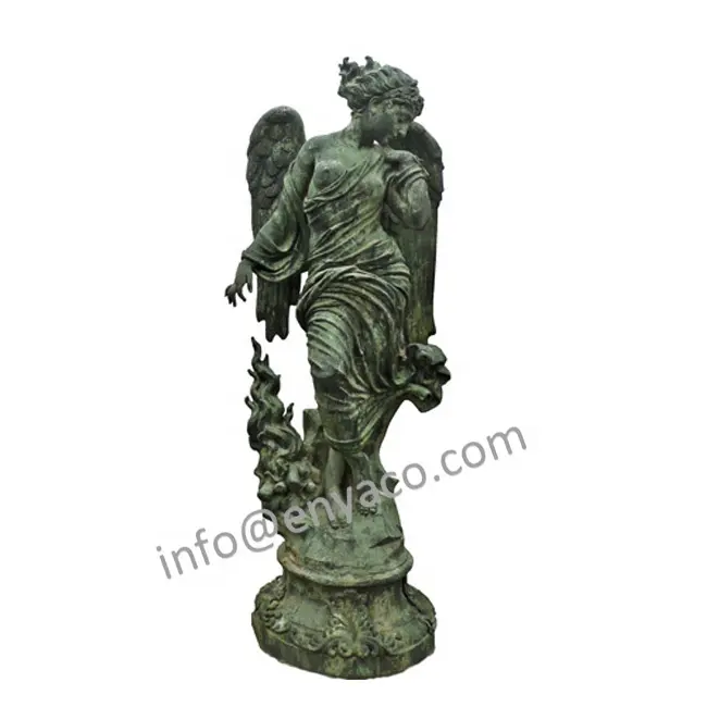 Wholesale Western Statue antiche romane Large Size Garden Supplies Decor Outdoor Lady Angel Sculptures Statue