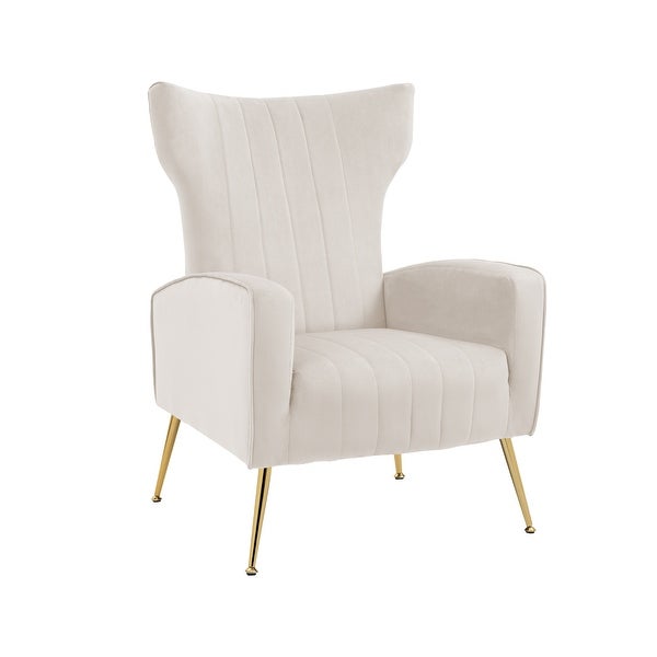 Upholstered Wingback Accent Chair