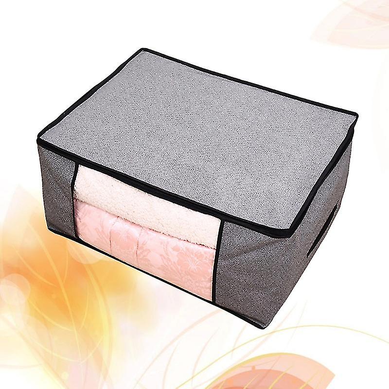 Non Woven Fabrics Storage Bags Quilt Storage Bag Cloth Storage Bag Foldable Storage Bag Light Grey Size 3