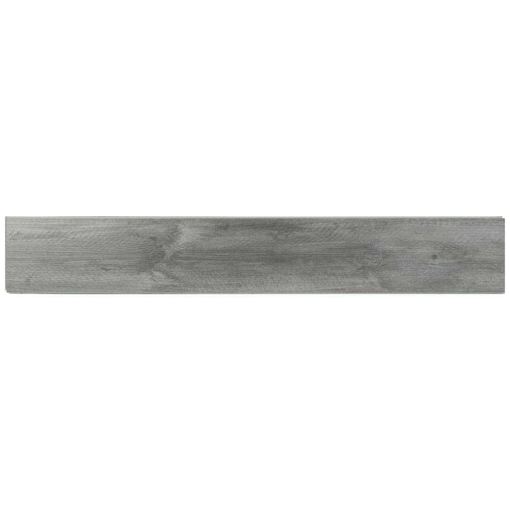 Home Decorators Collection Pelican Gray 12 MIL x 7.1 in. W x 48 in. L Click Lock Waterproof Luxury Vinyl Plank Flooring (1045.9 sqftpallet) PELICA7X48-5MMP