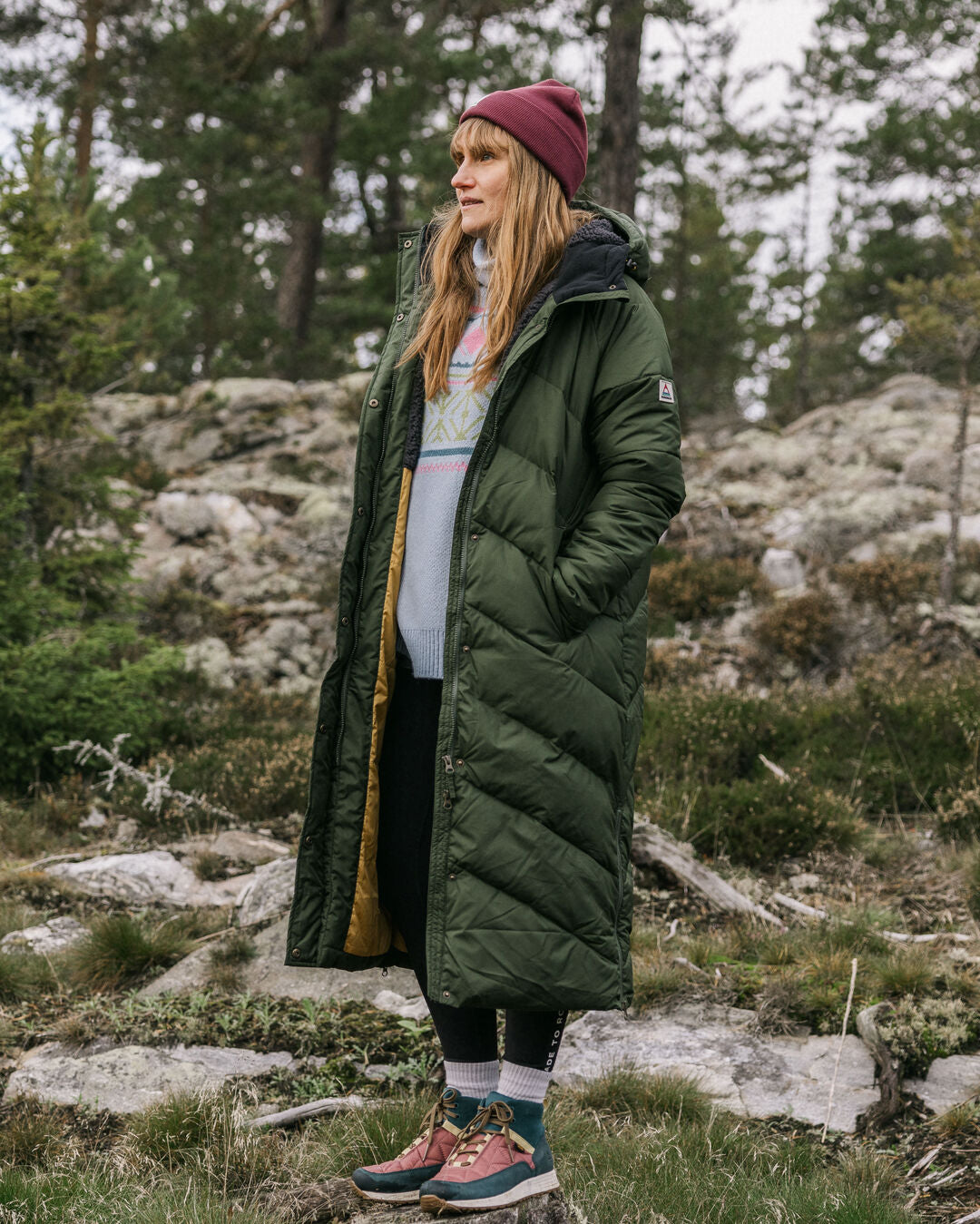 Tasman Recycled 2.0 Long Insulated Jacket - Fir Tree