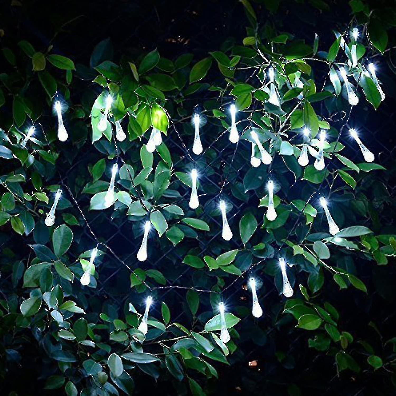 Solar String Lights - Suitable For Outdoor - 6.4m - 30 Leds - For Garden Lighting - As Christmas， We