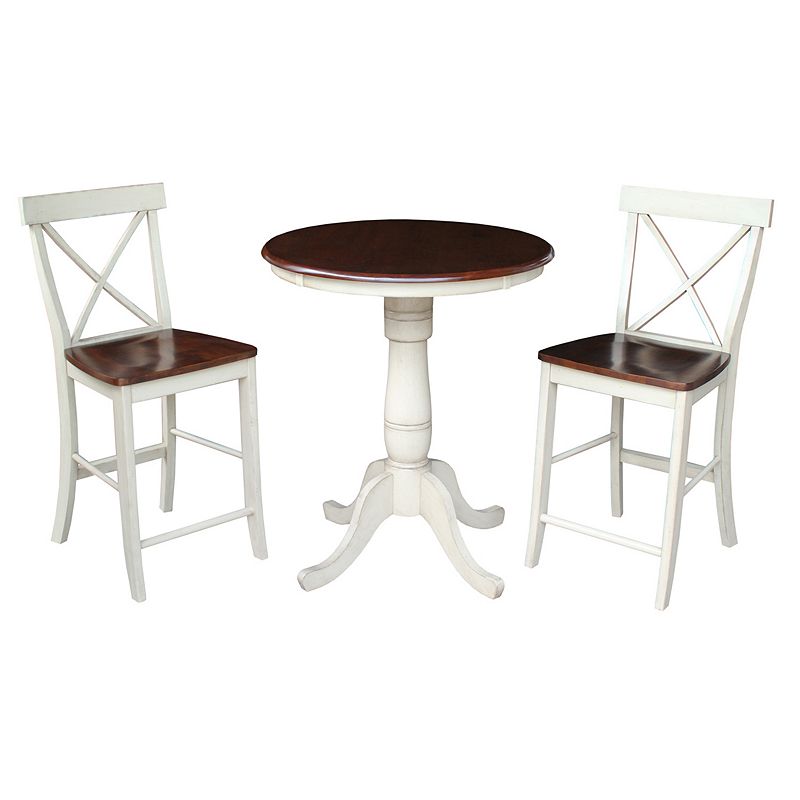 International Concepts 36 Tall Dining 3-piece Set