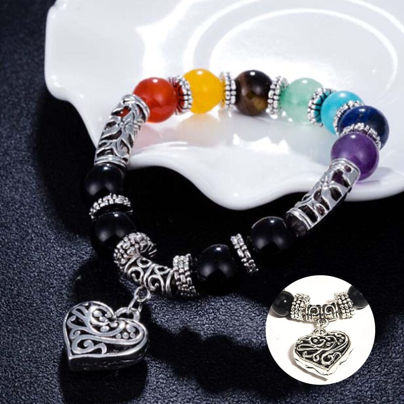 Seven-colored Crystal Bracelet