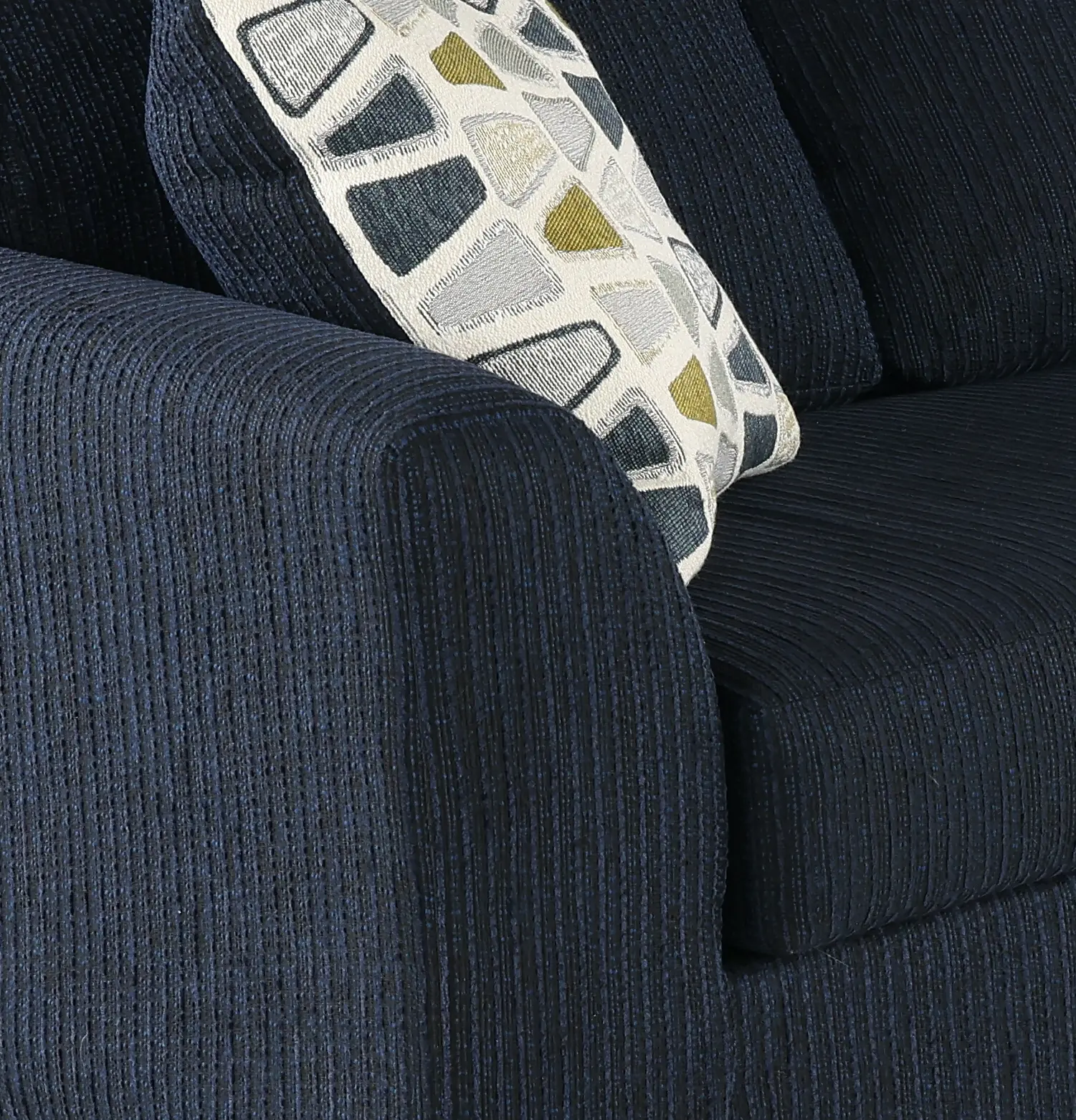 Hannah Dark Blue Sofa