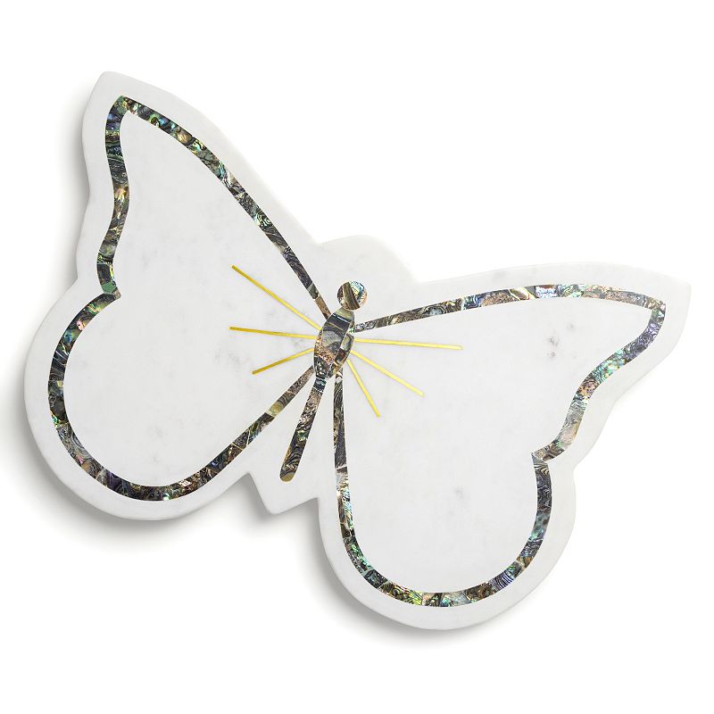 Butterfly Marble Cheese Board - Large