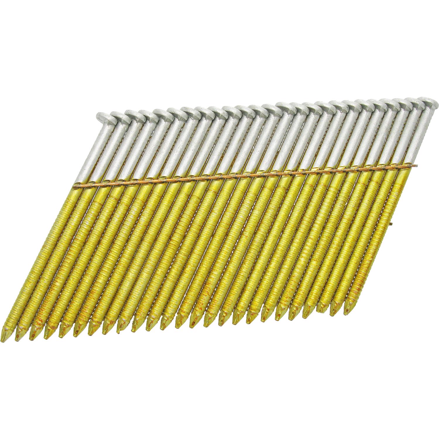 Grip-Rite 2-3/8 in. 11-1/2 Ga. Angled Strip Hot-Dip Galvanized Framing Nails 28 deg 2500 pk