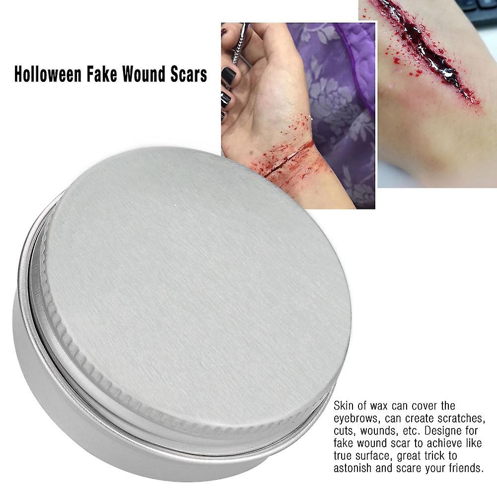 Professional Stage Halloween Fake Wound Scars Wax Halloween Makeup Wax 01#