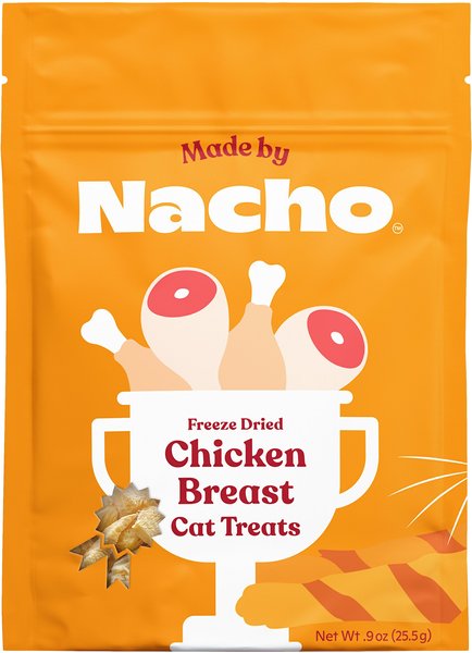 Made by Nacho Freeze-Dried Chicken Breast Cat Treats