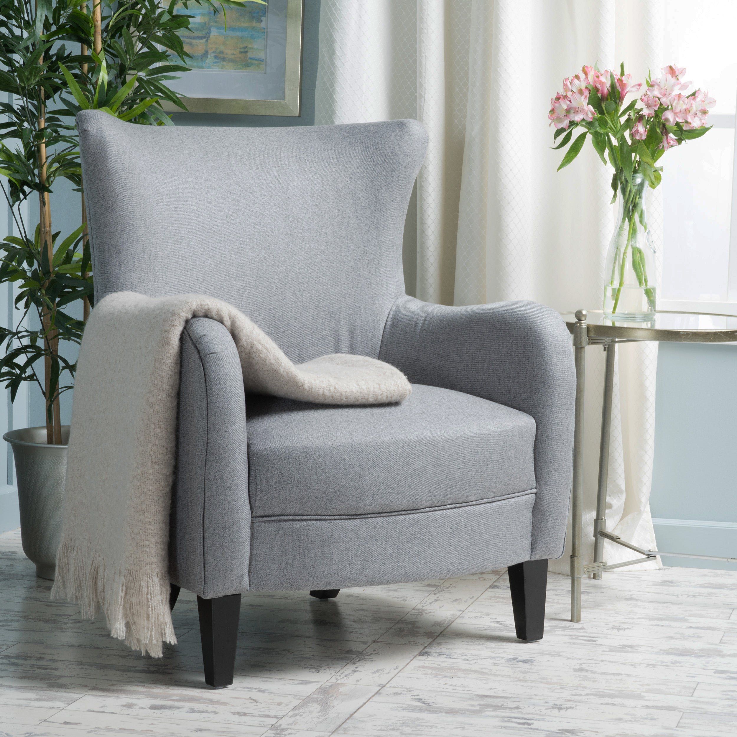 Venette Fabric Club Arm Chair