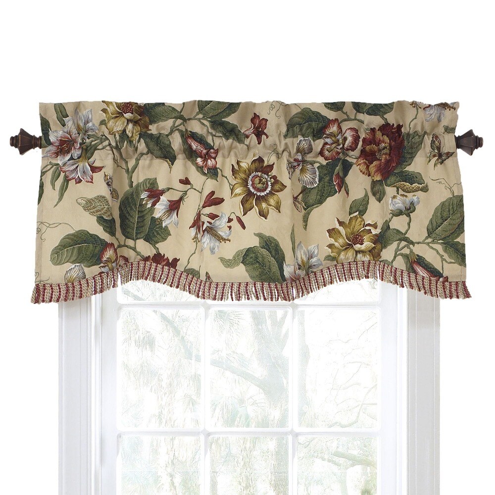 Waverly Laurel Springs Lined Window Valance