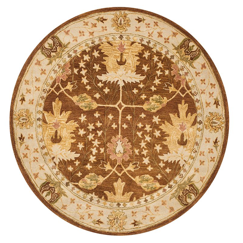 Safavieh Antiquity Shannon Framed Floral Wool Rug