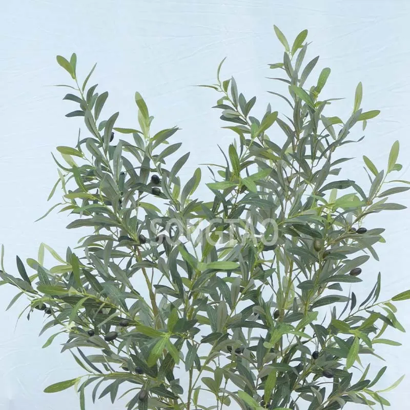 songtao High Quality Artificial Faux Olives Plant  Large Artificial Olive Tree Nordic Home Living Room Decoration