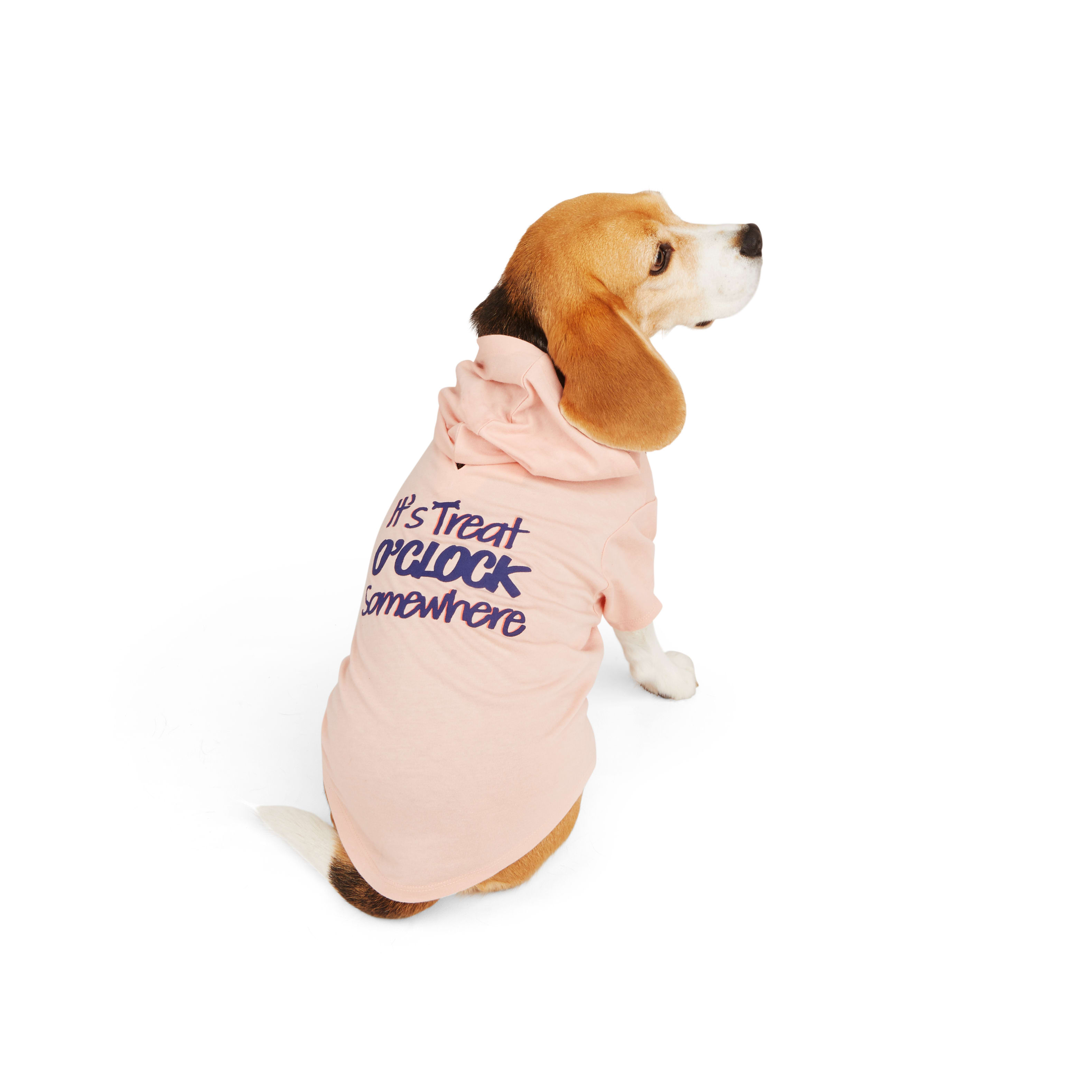 YOULY Treat OClock Dog Hoodie， XX-Small