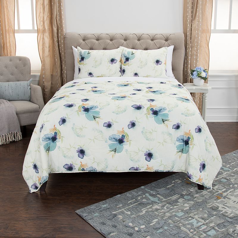 Rizzy Home Maddux Place Catrine Floral Quilt Set