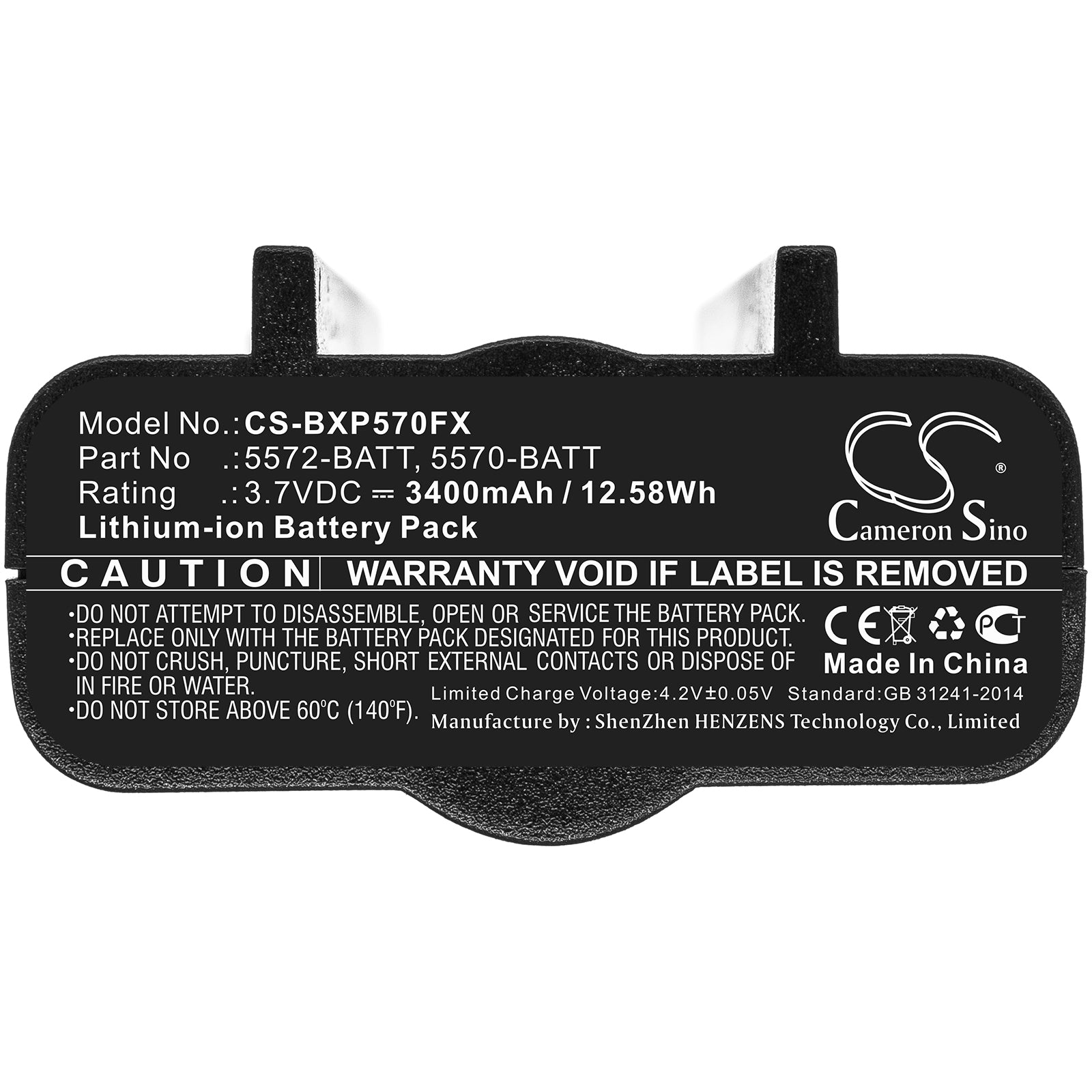 Bayco XPP5570 XPR5572 3400mAh Replacement Battery BatteryClerkcom Flashlight