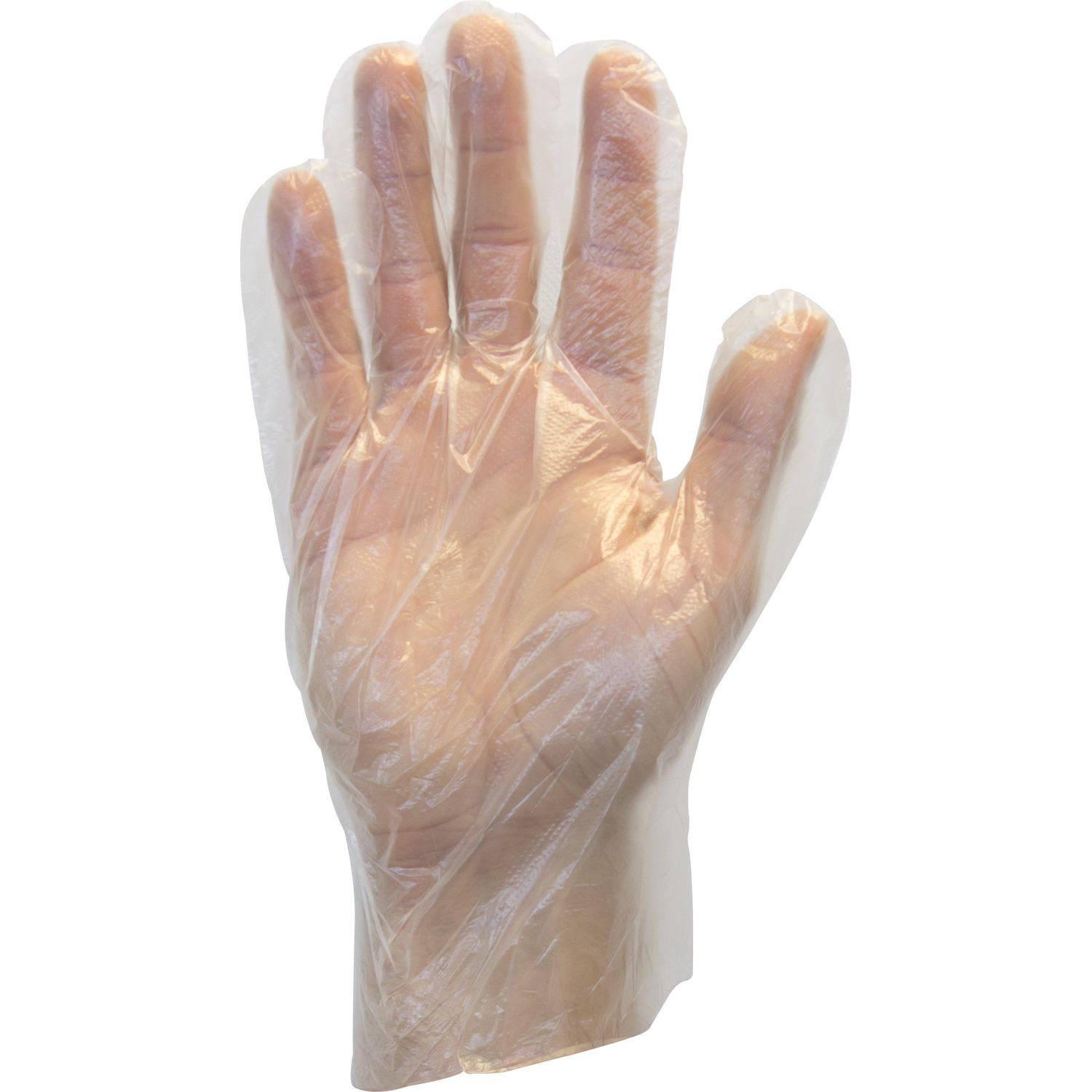 Clear Powder Free Polyethylene Gloves by The Safety Zone SZNGDPESM