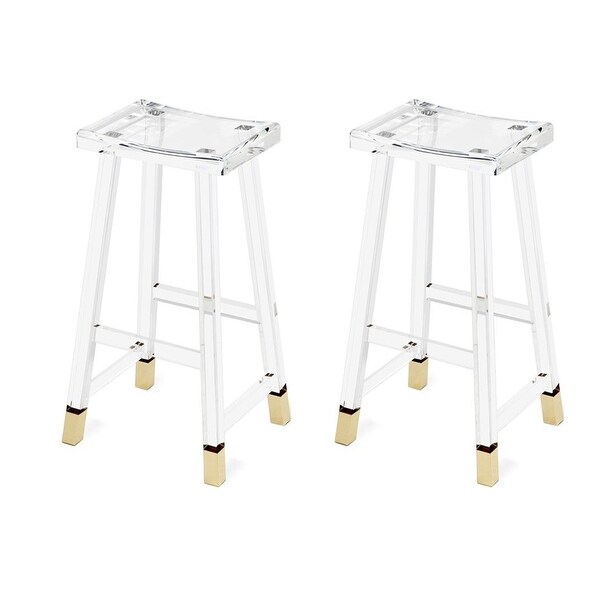 Belix Modern Acrylic Bar Stools - 26