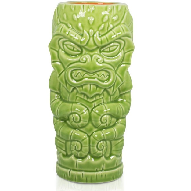 Beeline Creative Geeki Tikis Green Kraken Fantasy Mug Ceramic Tiki Style Cup Holds 17 Ounces