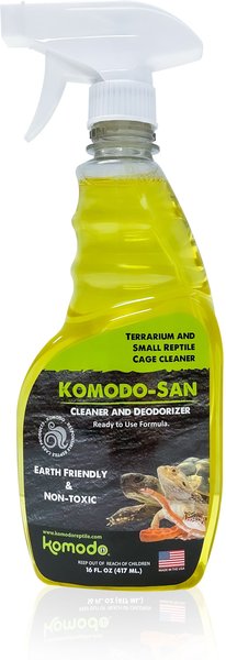 Komodo San Cleaner and Deodorizer Spray， 16-oz bottle